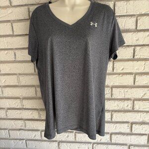 Under Armour Women’s Heat Gear Loose Fit V-Neck XL Shirt